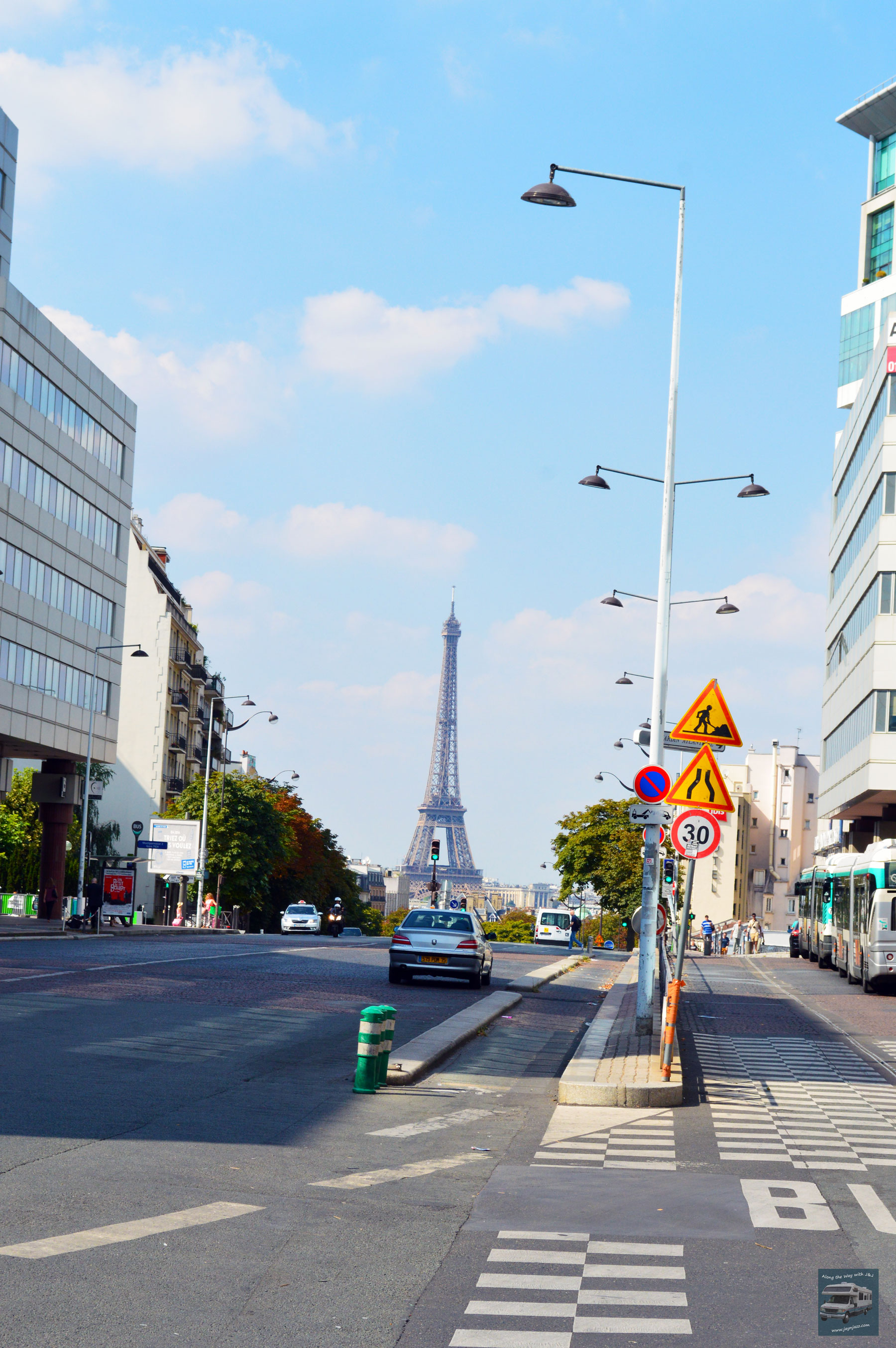 Eiffel Tower (near hotel) :: Along the Way with J & J