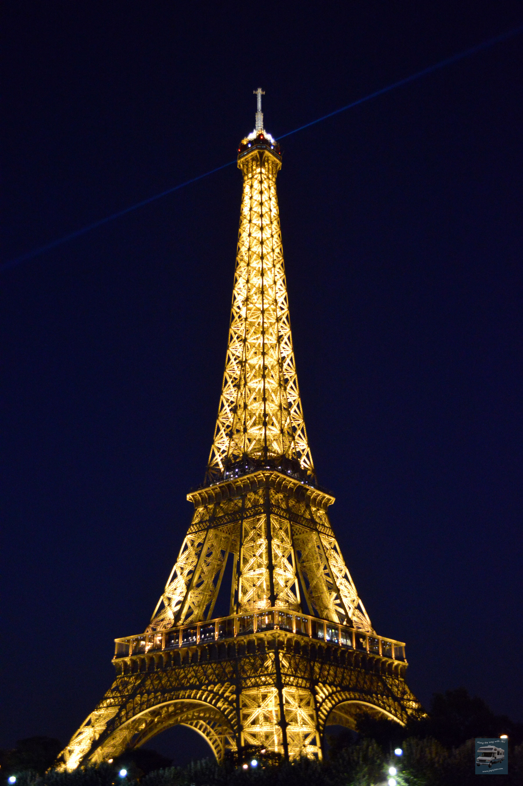 Eiffel Tower at Night :: Along the Way with J & J