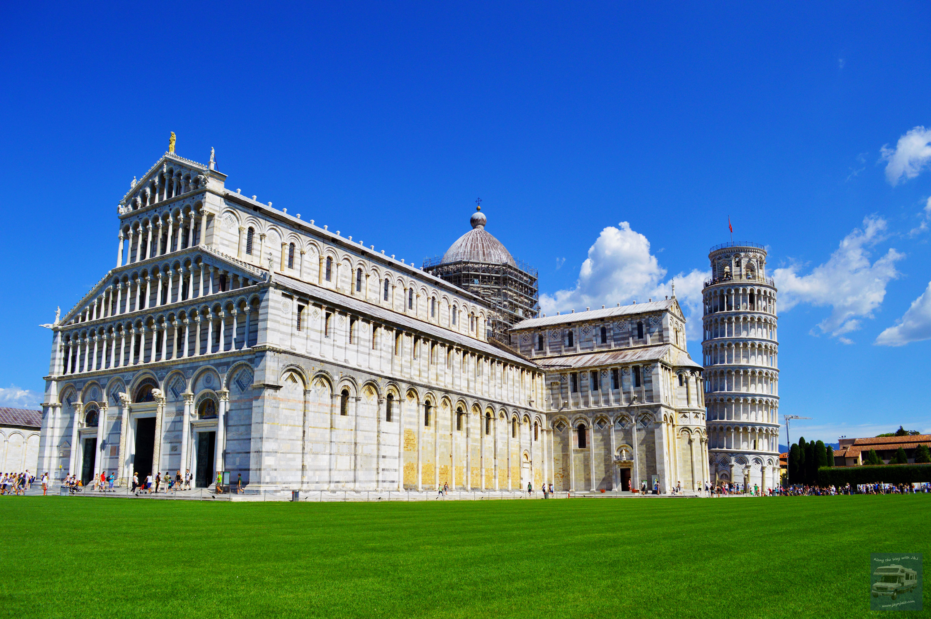 Pisa Cathedral Tower Along The Way With J J Pisa Cathedral Tower Along The Way With J J